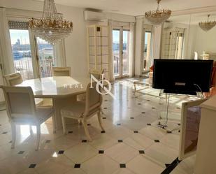 Dining room of Flat to rent in  Valencia Capital  with Air Conditioner, Heating and Terrace