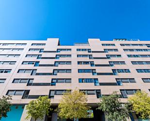 Vista exterior de Planta baixa en venda en  Madrid Capital amb Parquet, Terrassa i Traster