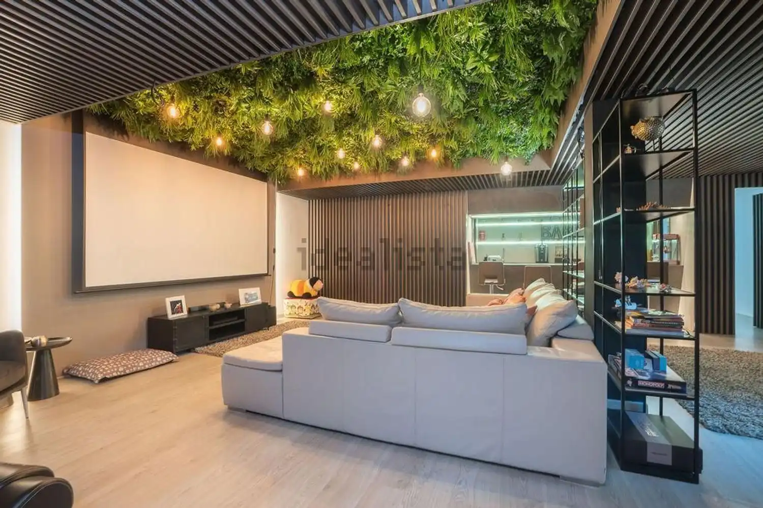 Living room of Houses for sale in L'Alfàs del Pi  with Air Conditioner, Storage room and Swimming Pool