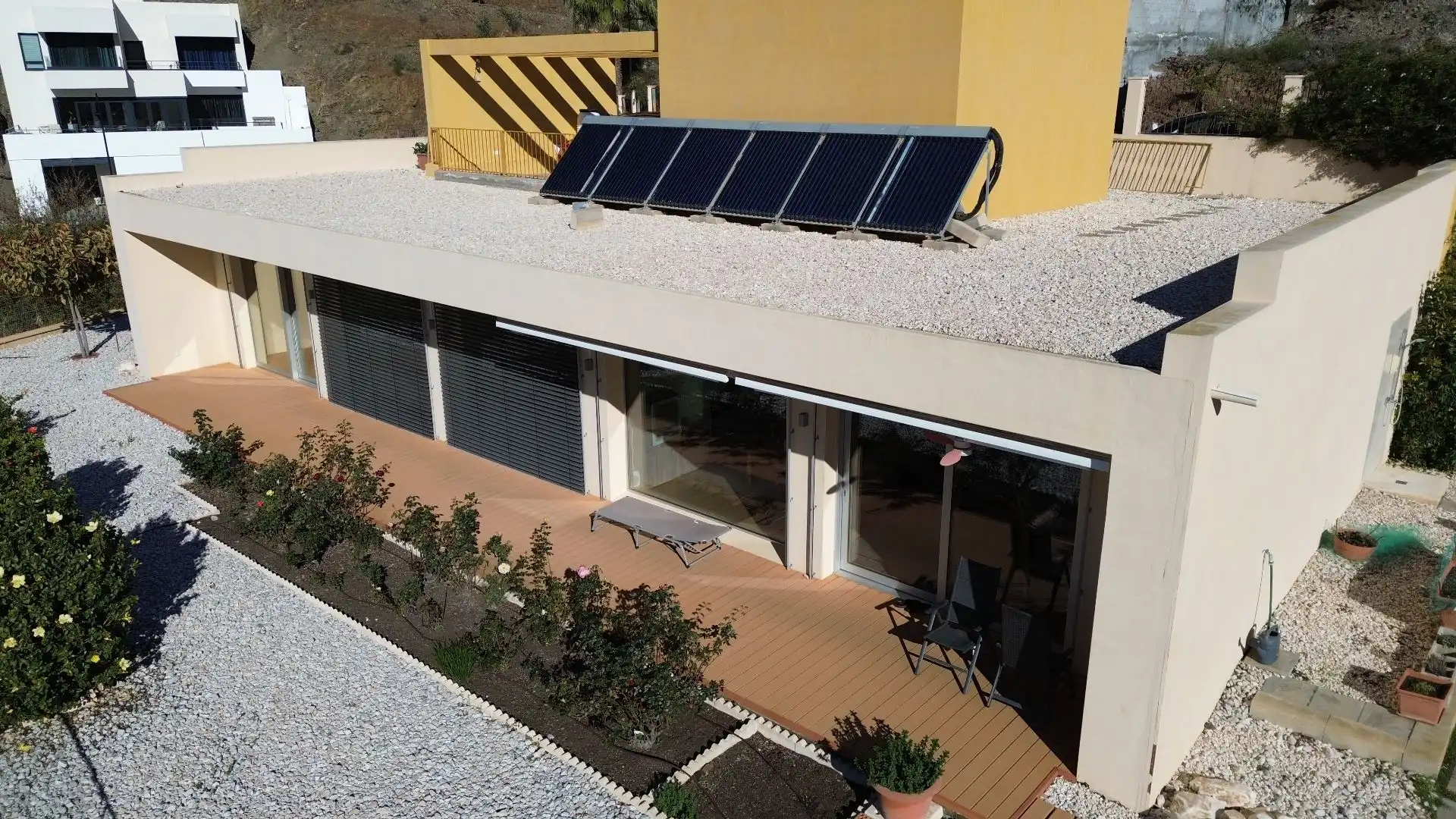Terrassa de Casa o xalet en venda en Torrox amb Aire condicionat, Jardí privat i Terrassa