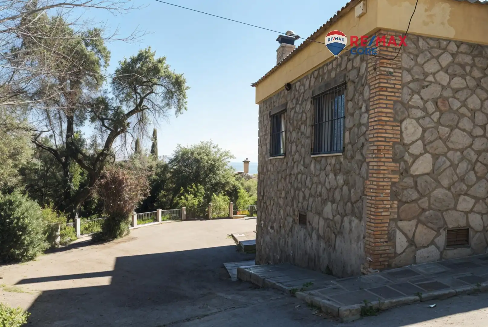 Vista exterior de Casa o chalet en venta en Sierra de Fuentes con Calefacción, Jardín privado y Terraza