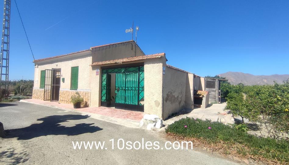 Foto 1 de Finca rústica de alquiler en Molins - Campaneta - San Bartolomé, Alicante