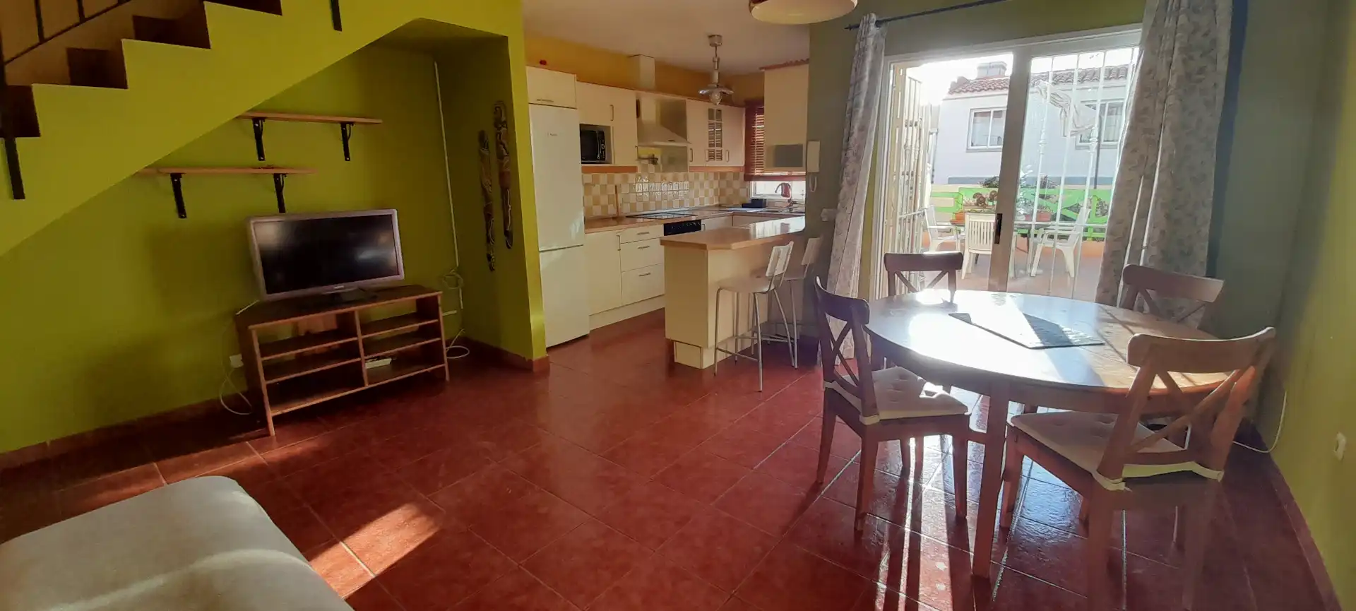 Kitchen of Detached homes for rent in Santa Cruz de Tenerife  with Air Conditioner, Terrace and Furnished