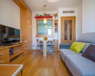 Living room of Apartment to share in  Madrid Capital  with Air Conditioner and Terrace