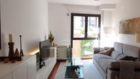 Living room of Flat to rent in  Barcelona Capital  with Air Conditioner, Heating and Parquet flooring