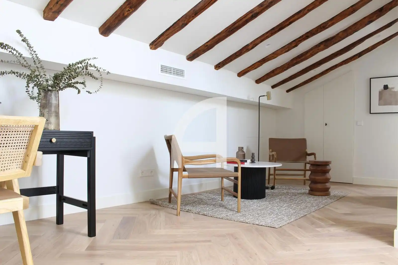 Living room of Duplexes for sale in Madrid  with Air Conditioner, Heating and Terrace