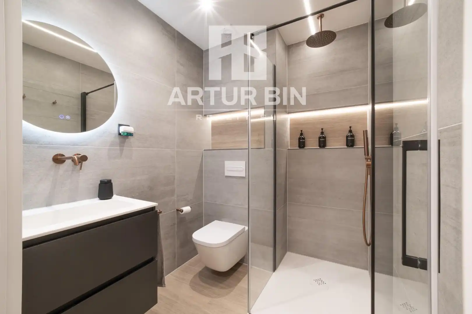 Badezimmer von Wohnung zur Miete in Cullera mit Heizung, Terrasse und Balkon