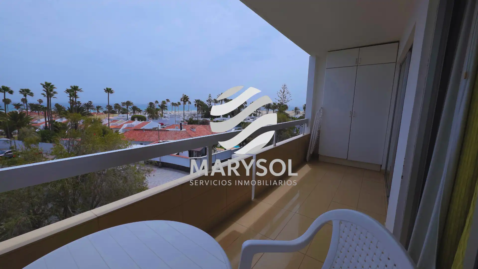 Terraza de Apartamento de alquiler en San Bartolomé de Tirajana con Terraza, Amueblado y Horno