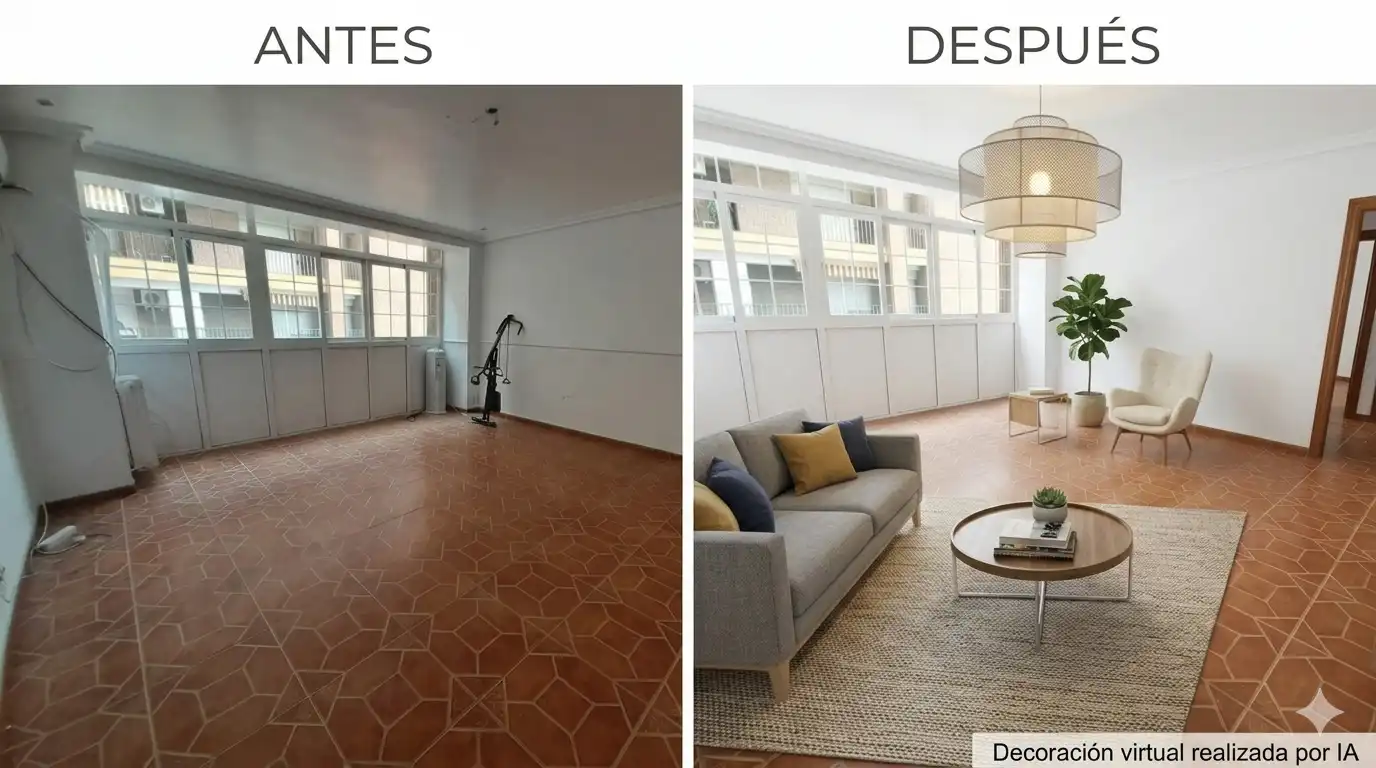 Sala de estar de Piso en venta en Puertollano con Calefacción