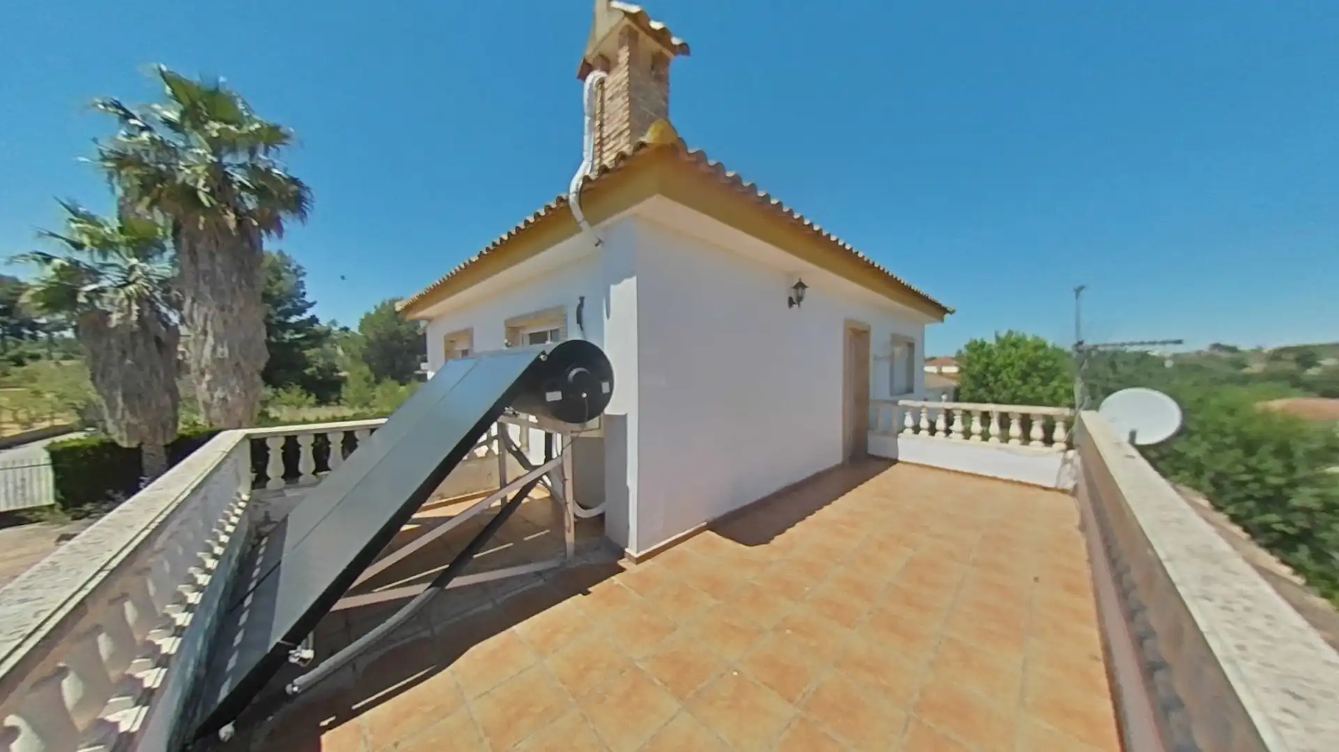 Jardí de Casa o xalet en venda en Chiva amb Calefacció, Jardí privat i Terrassa