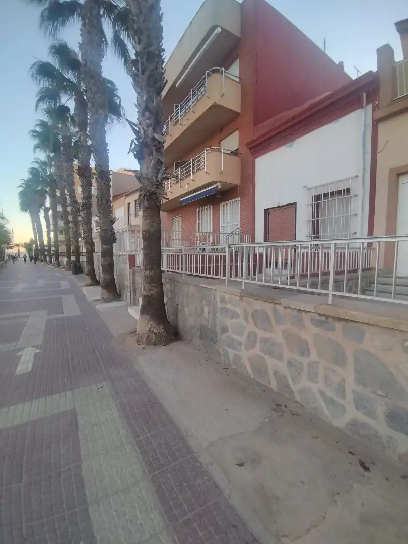 Exterior view of Flat for sale in Los Alcázares  with Private garden, Furnished and Oven