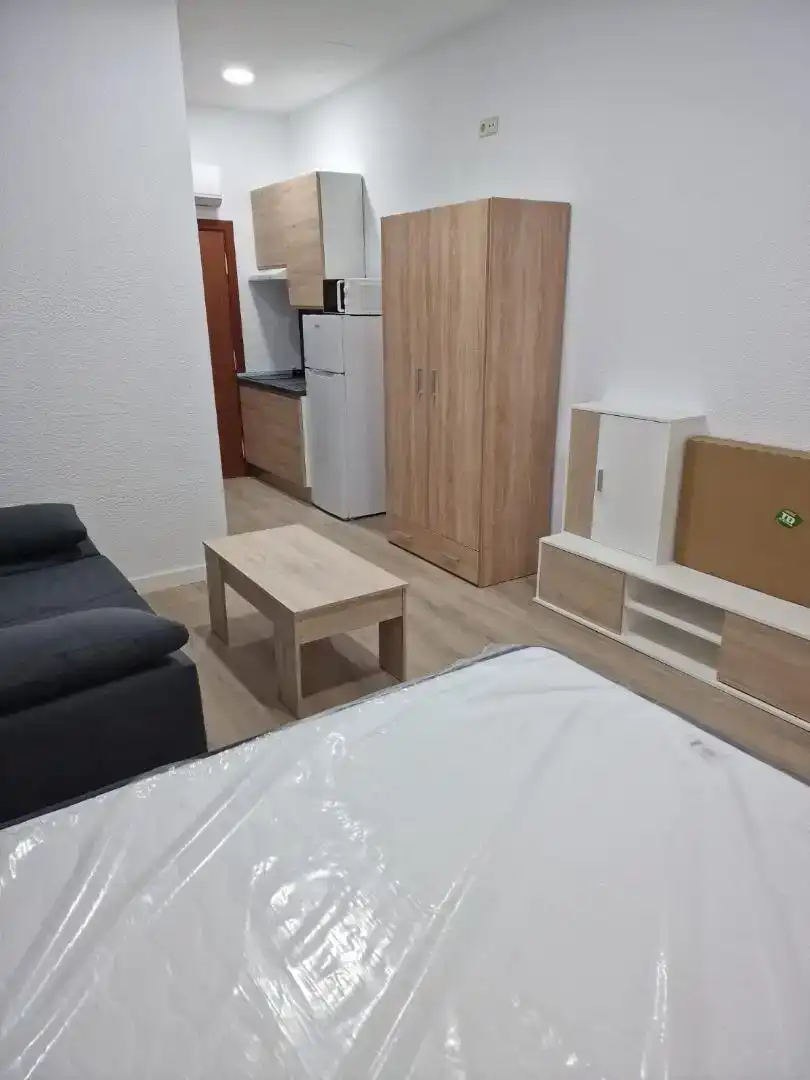 Wohnzimmer von Wohnung zur Miete in San Sebastián de los Reyes mit Klimaanlage, Parkett und Möbliert