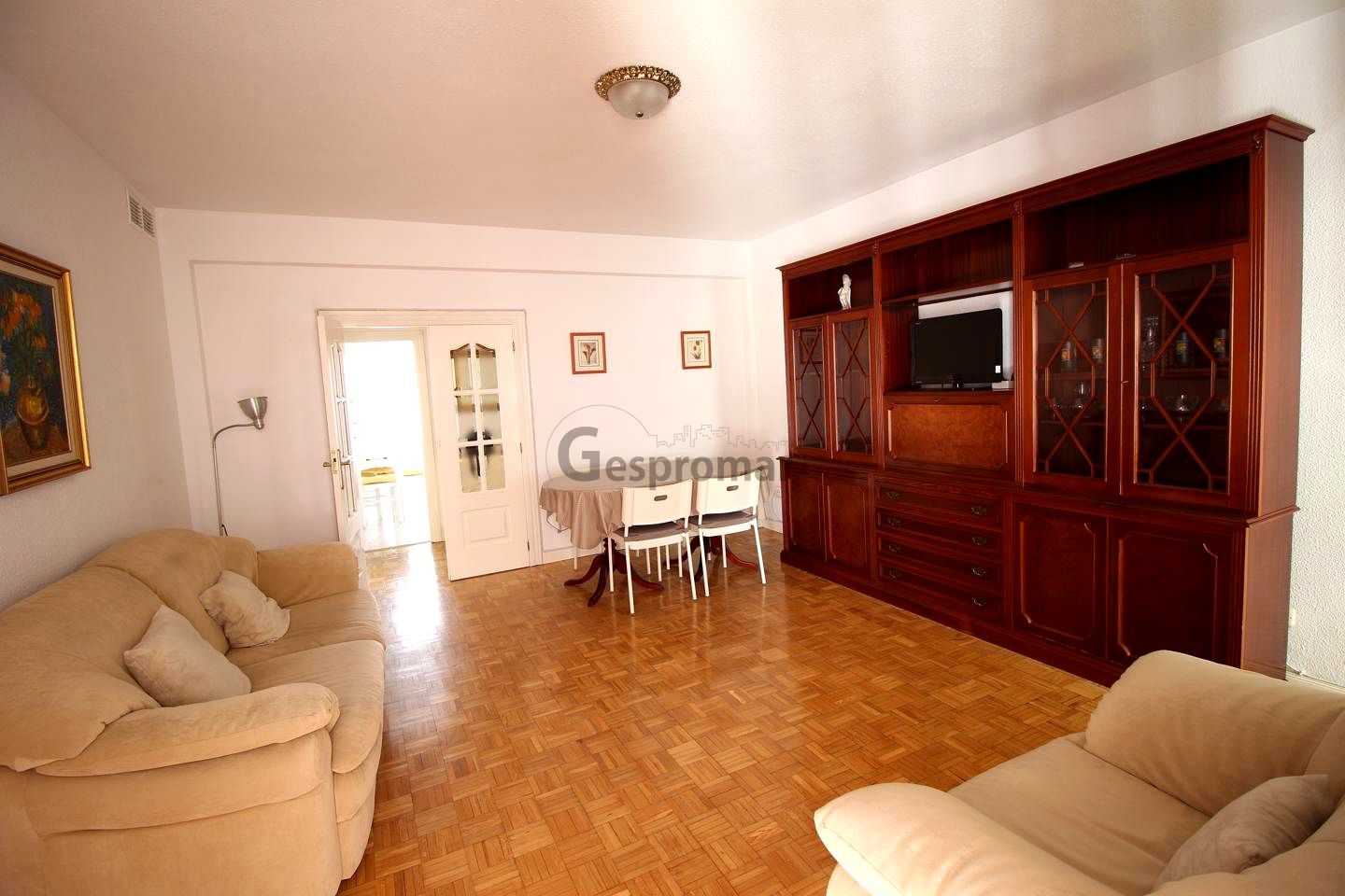 Living room of Flat to share in  Madrid Capital  with Air Conditioner and Furnished