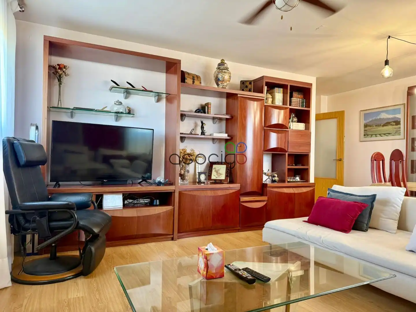 Sala de estar de Piso en venta en Guadalajara con Aire acondicionado, Calefacción y Trastero