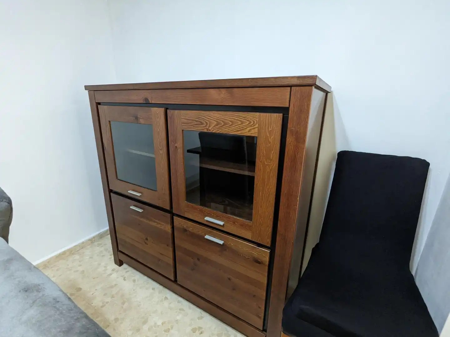 Sala de estar de Piso de alquiler en Rafelbuñol / Rafelbunyol con Aire acondicionado, Calefacción y Amueblado