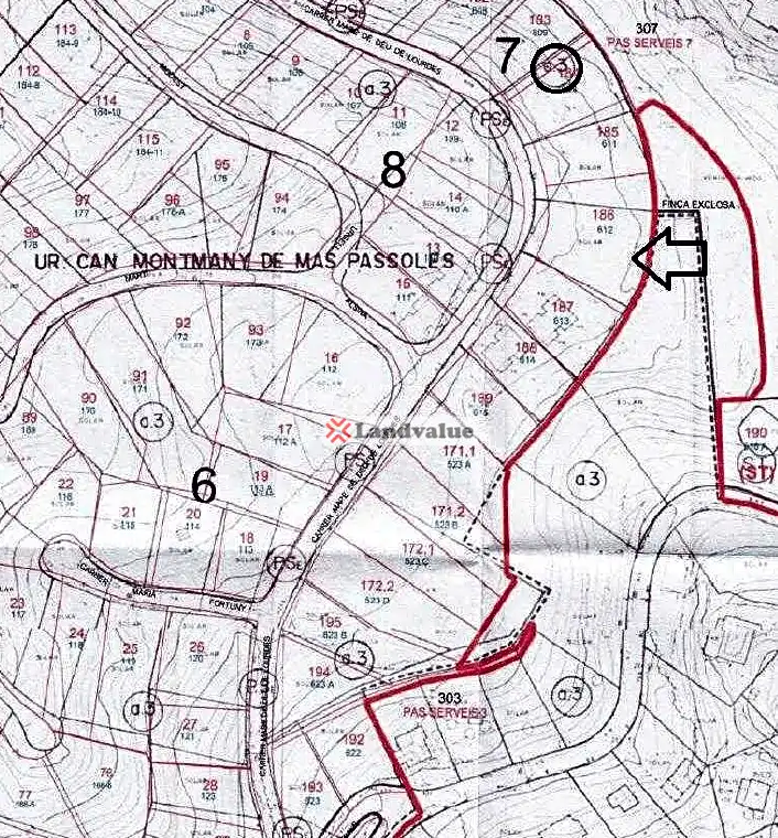 Terrenos y solares en venta en UA CAN MONTMANY DE MAS PASSOLES, imagen 6