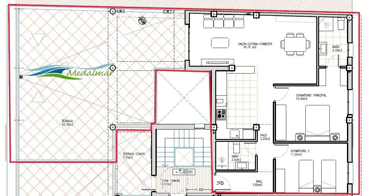 Ático en venta en Los Gallardos con Aire acondicionado y Terraza