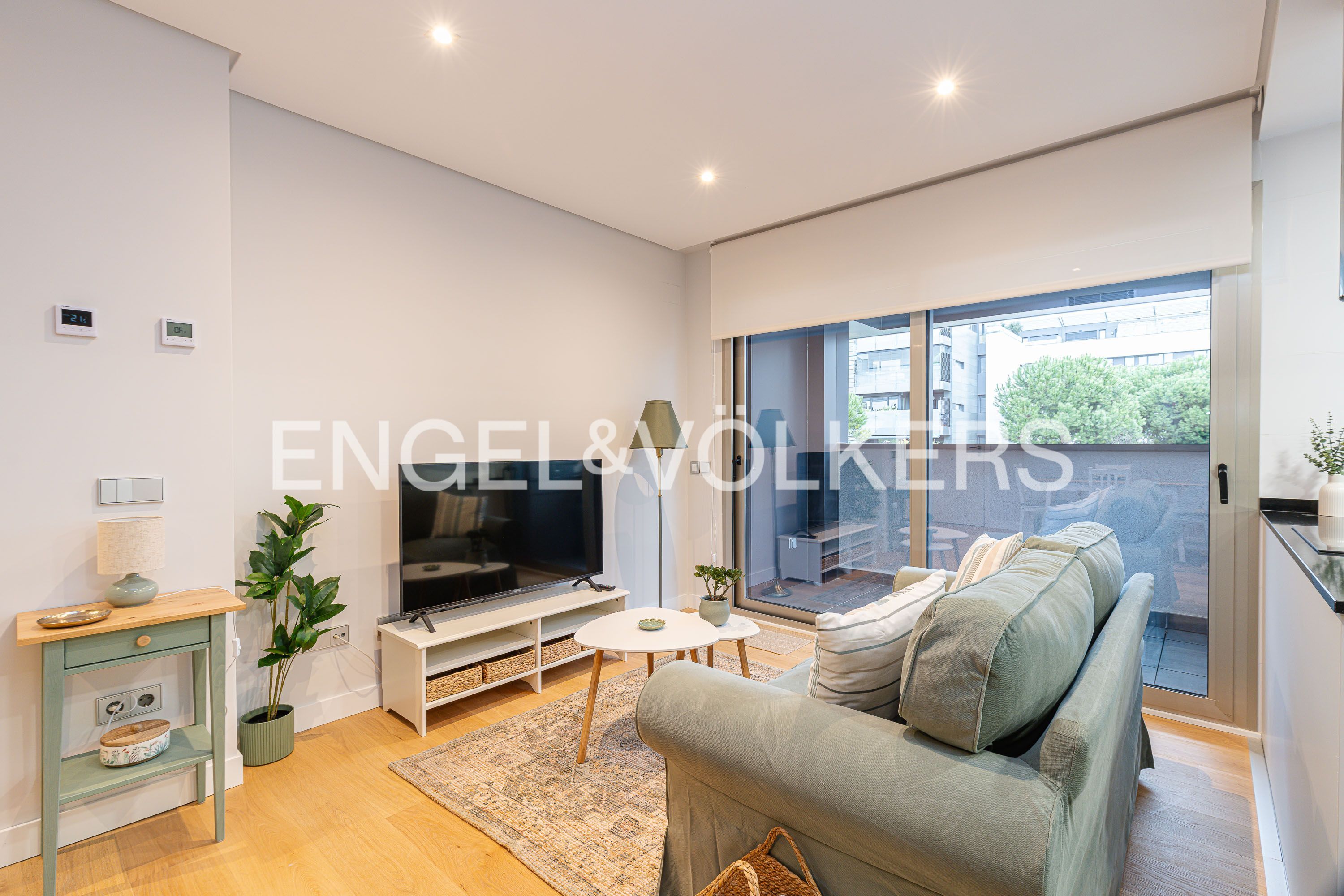 Sala de estar de Apartamento de alquiler en Majadahonda con Aire acondicionado, Calefacción y Terraza