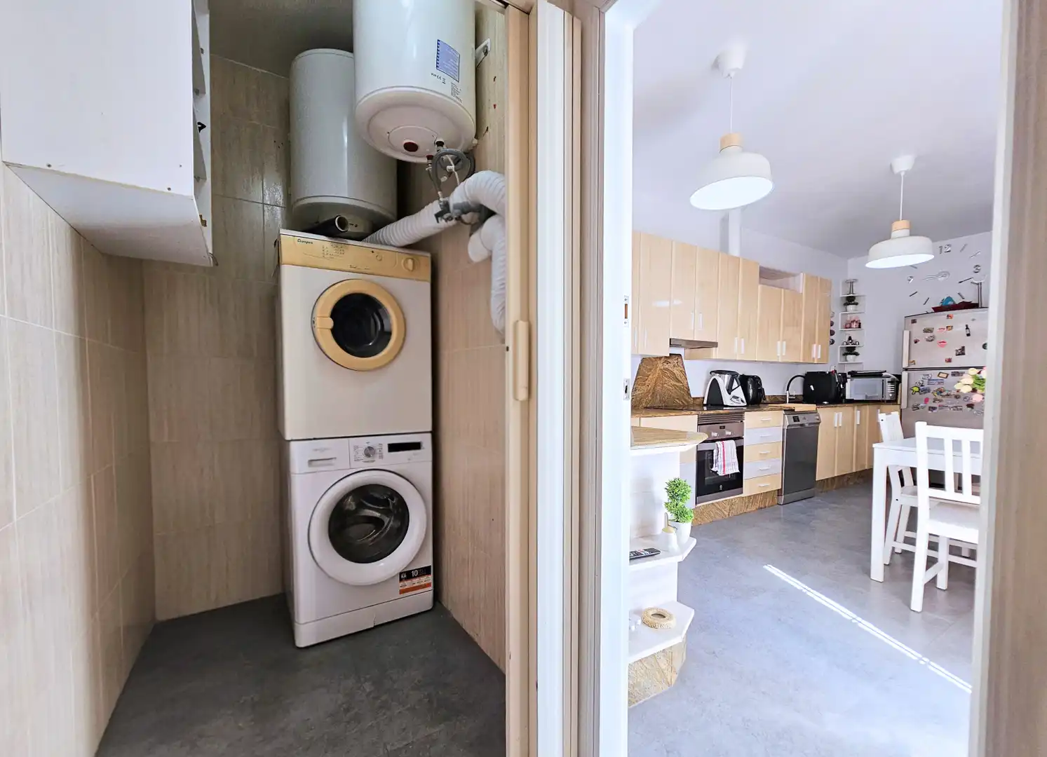 Cocina de Casa o chalet en venta en Cartagena con Aire acondicionado, Calefacción y Terraza