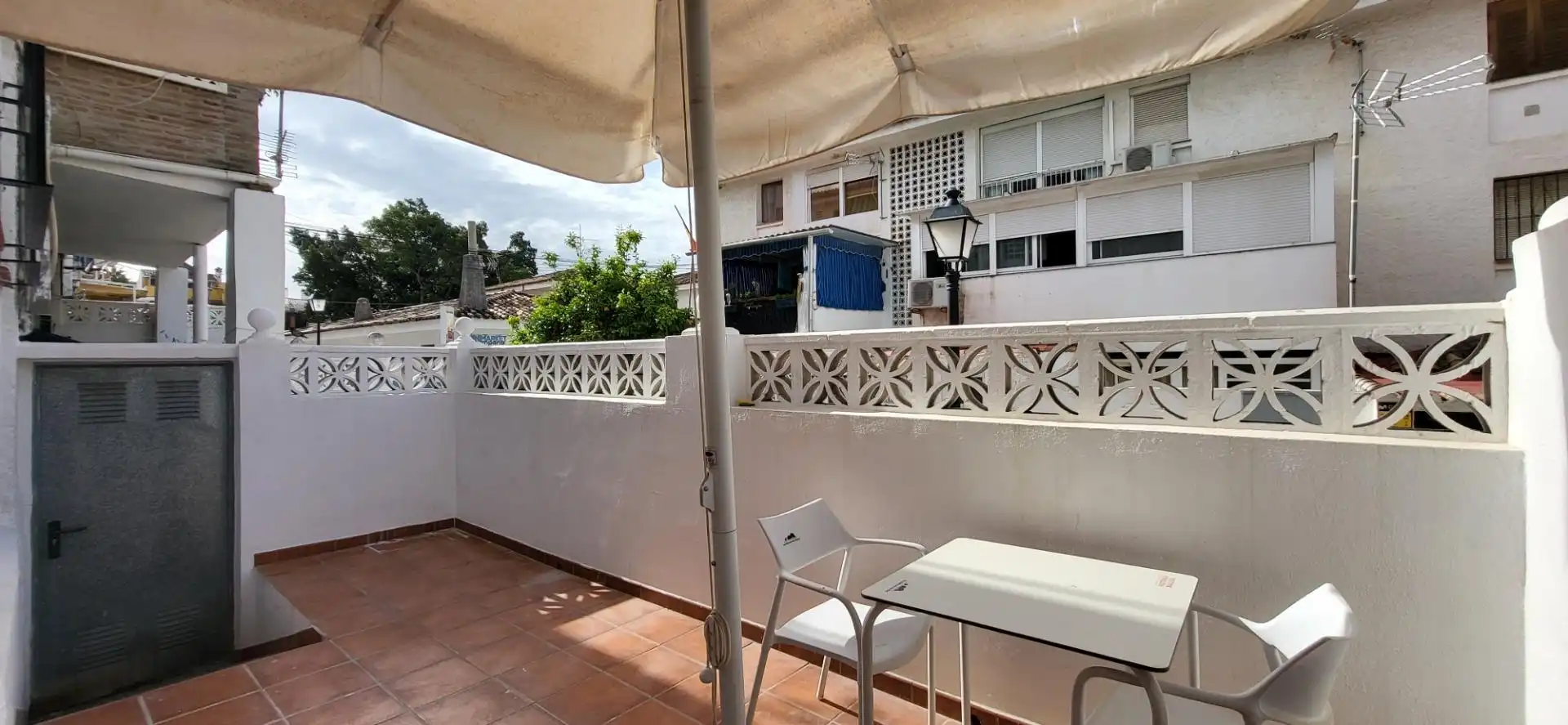 Terrassa de Apartament de lloguer en Marbella amb Calefacció i Moblat