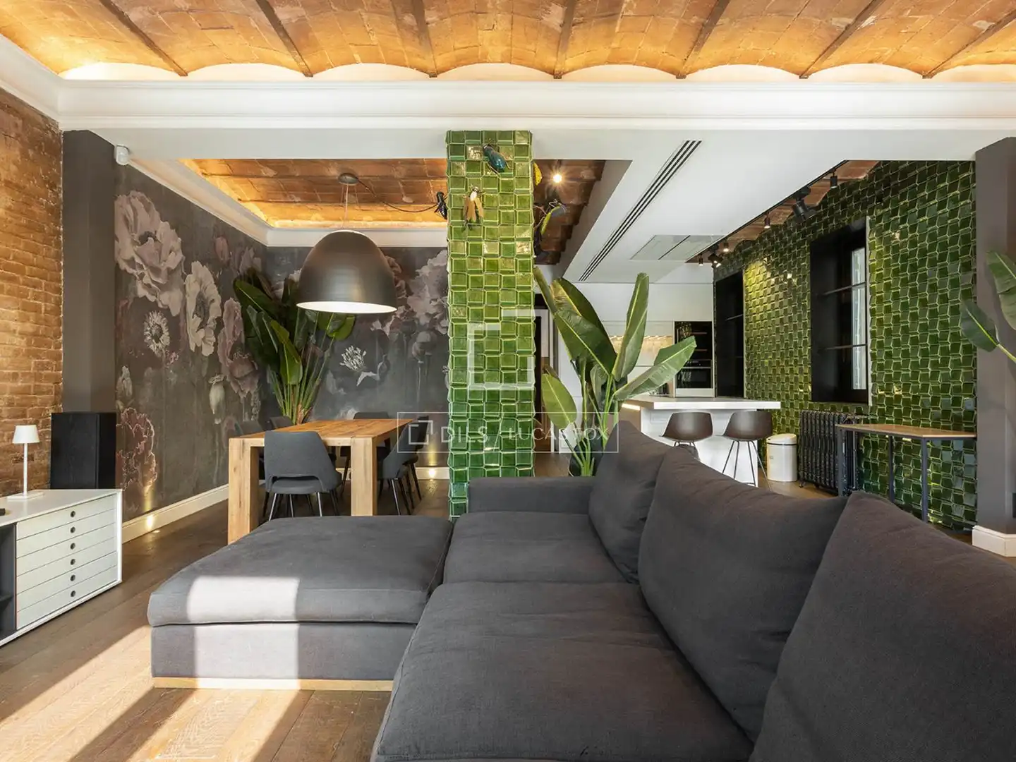 Living room of Flat for sale in Barcelona  with Air Conditioner, Heating and Terrace