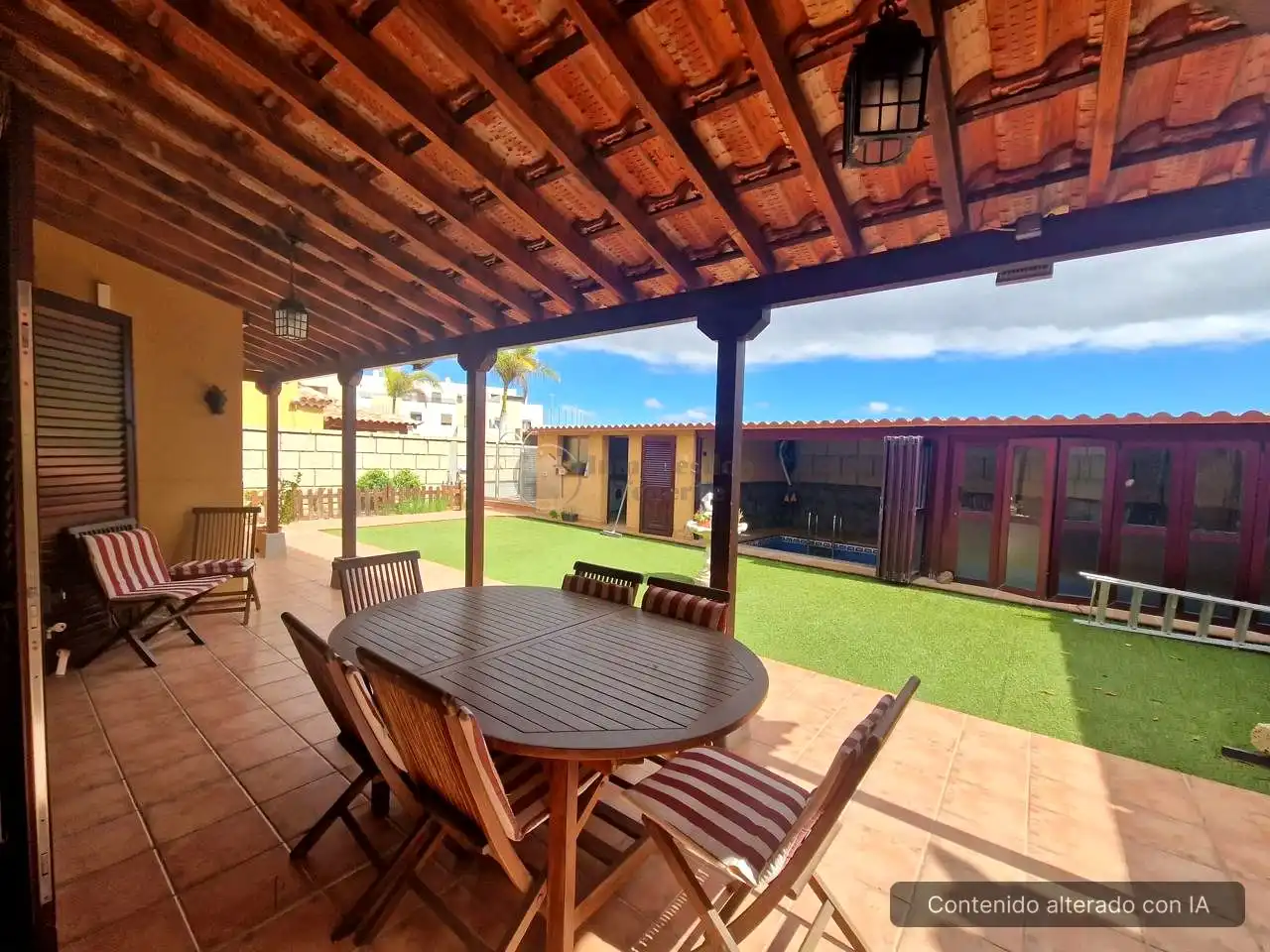 Terraza de Casa o chalet en venta en Arona con Terraza, Piscina y Amueblado