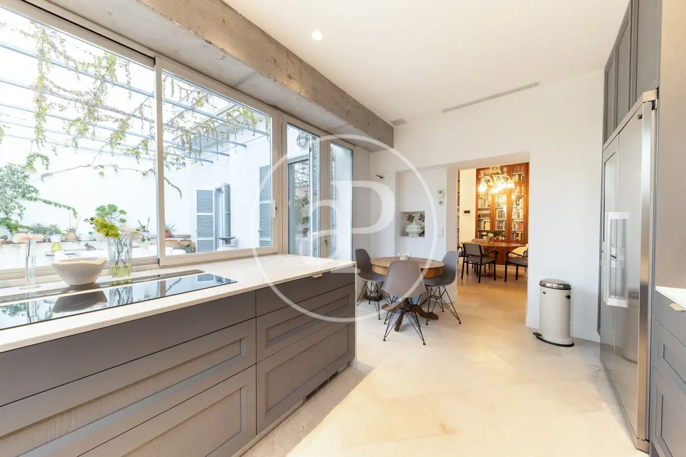Küche von Einfamilien-Reihenhaus zum Verkauf in  Palma de Mallorca mit Klimaanlage, Heizung und Privatgarten