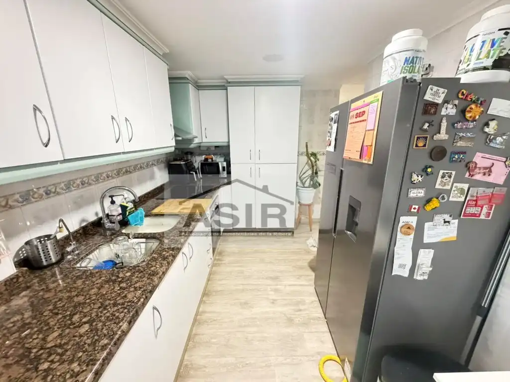 Cuina de Pis de lloguer en Alzira amb Aire condicionat i Terrassa