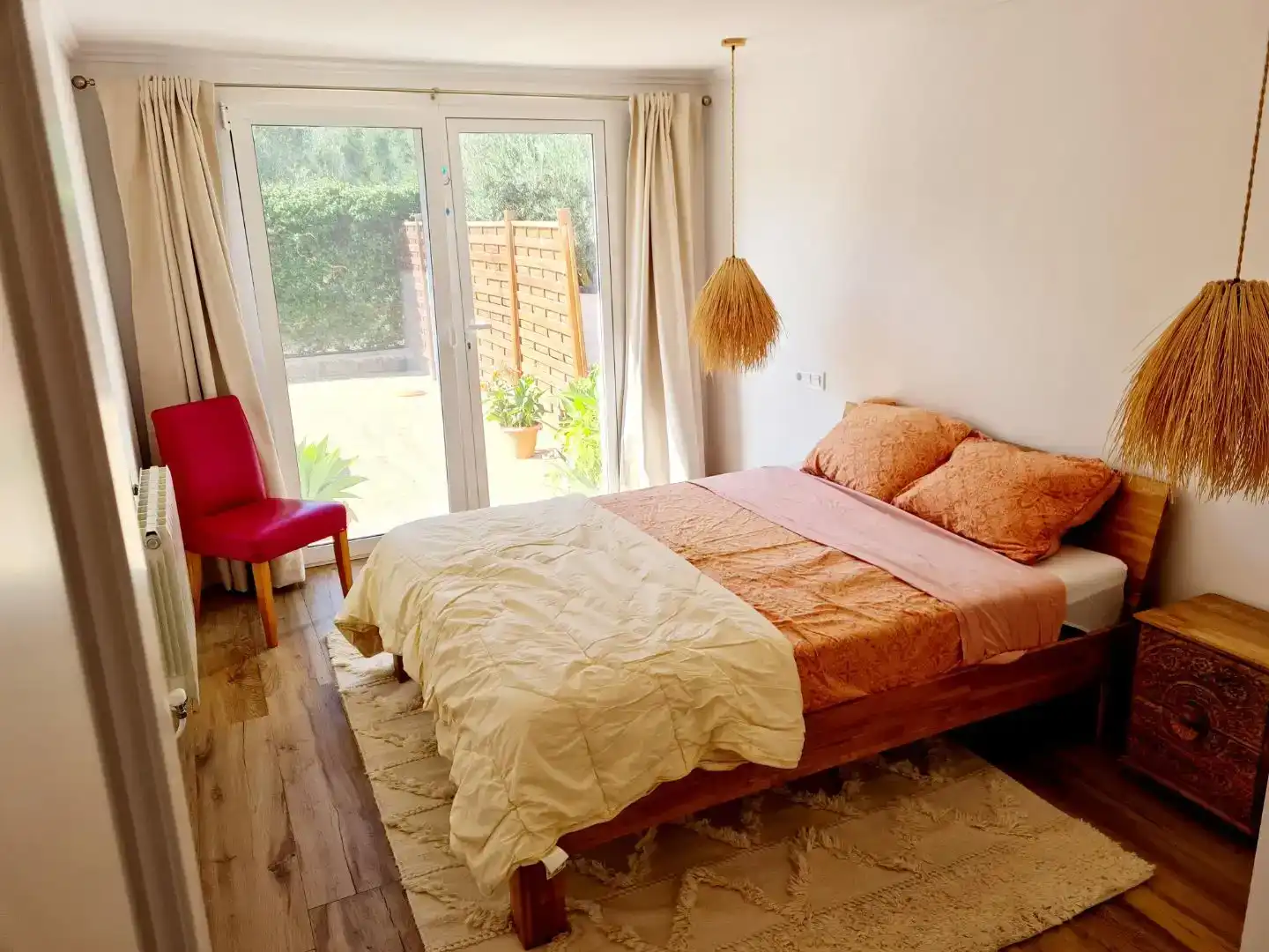Habitación de Finca rústica en venta en Pedreguer con Aire acondicionado, Jardín privado y Balcón