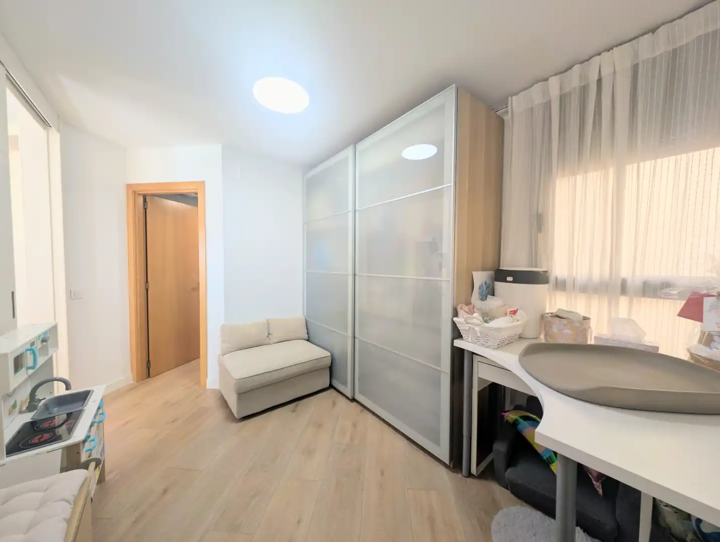Bedroom of Duplexes for sale in Terrassa  with Air Conditioner, Terrace and Balcony