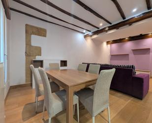 Dining room of Flat for sale in Oiartzun  with Heating, Parquet flooring and Furnished