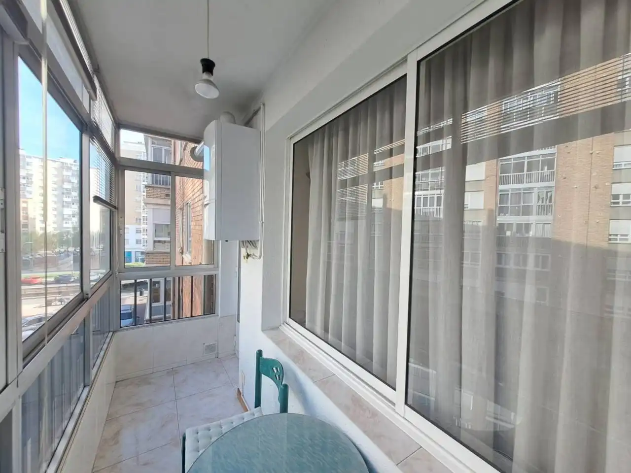 Balcony of Flat for sale in Burgos  with Heating and Terrace
