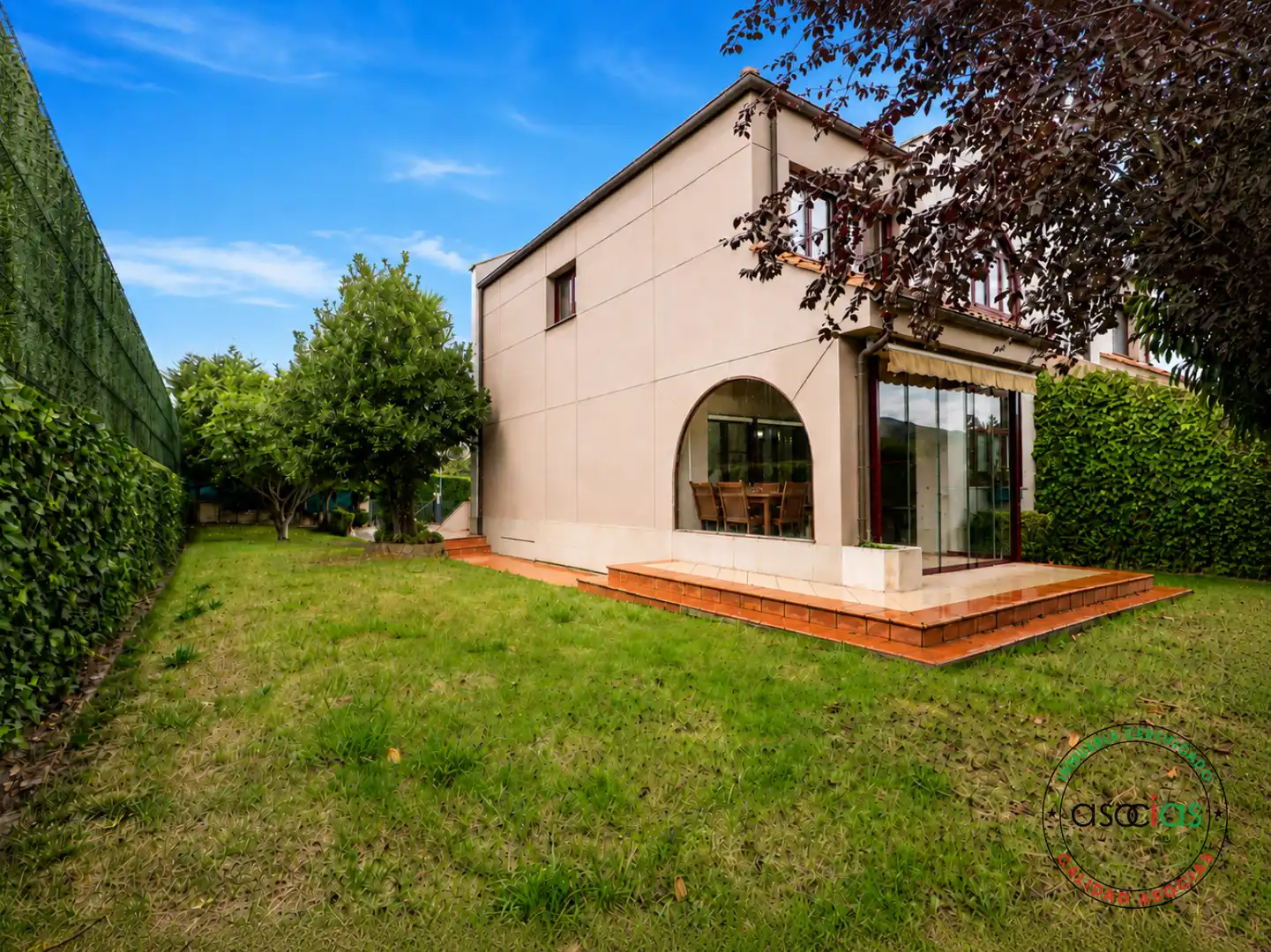 Exterior view of Detached homes for sale in Gijón   with Heating, Private garden and Parquet flooring
