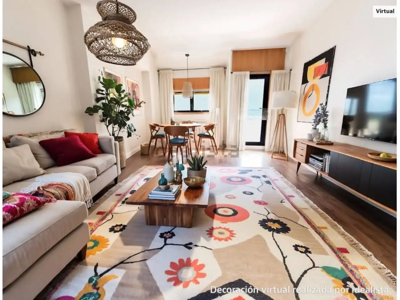 Sala de estar de Ático en venta en O Porriño   con Calefacción, Terraza y Trastero