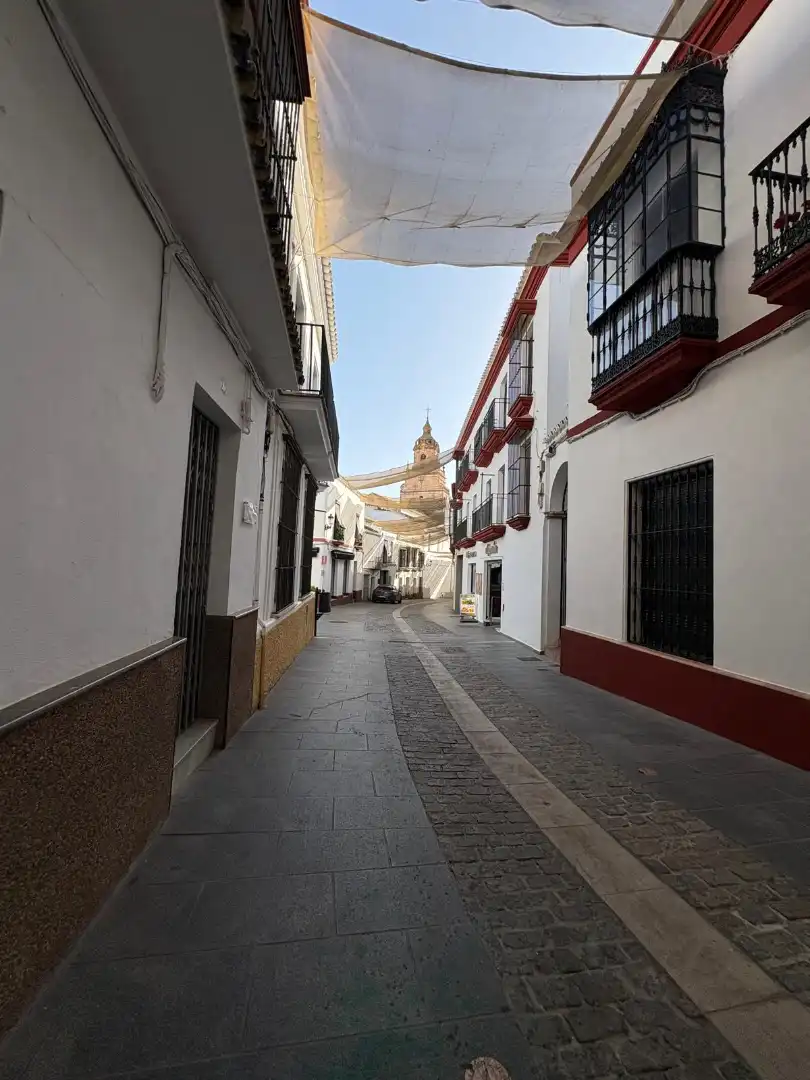 Exterior view of Flat for sale in Carmona  with Air Conditioner, Storage room and Balcony