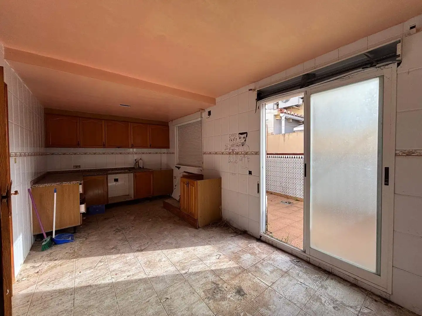 Cocina de Casa adosada en venta en Gandia con Terraza
