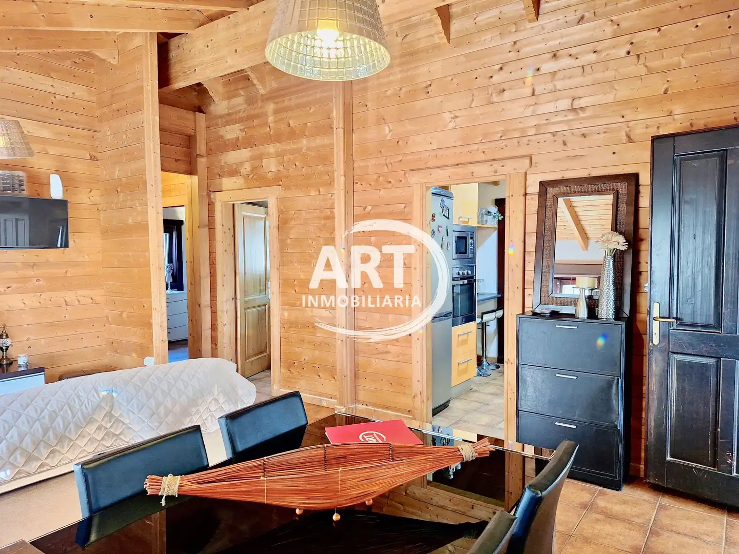 Sala d'estar de Casa o xalet en venda en Bétera amb Aire condicionat, Jardí privat i Terrassa