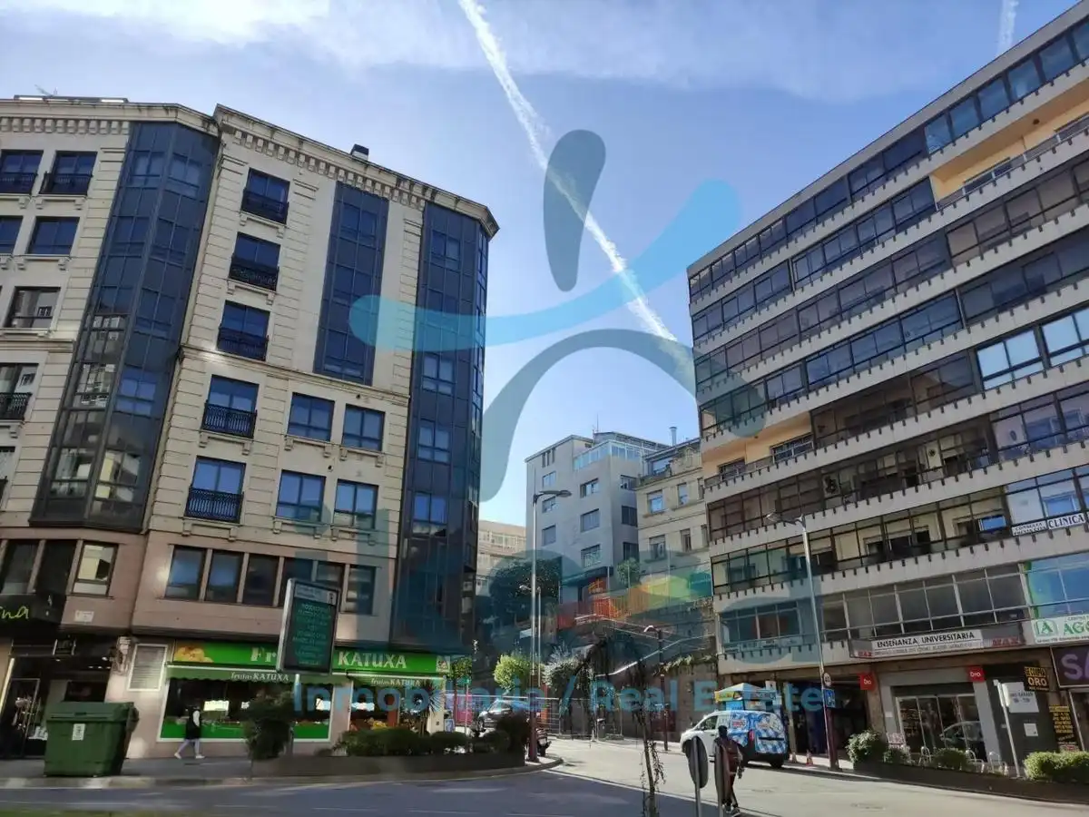 Vista exterior de Oficina de alquiler en Vigo 