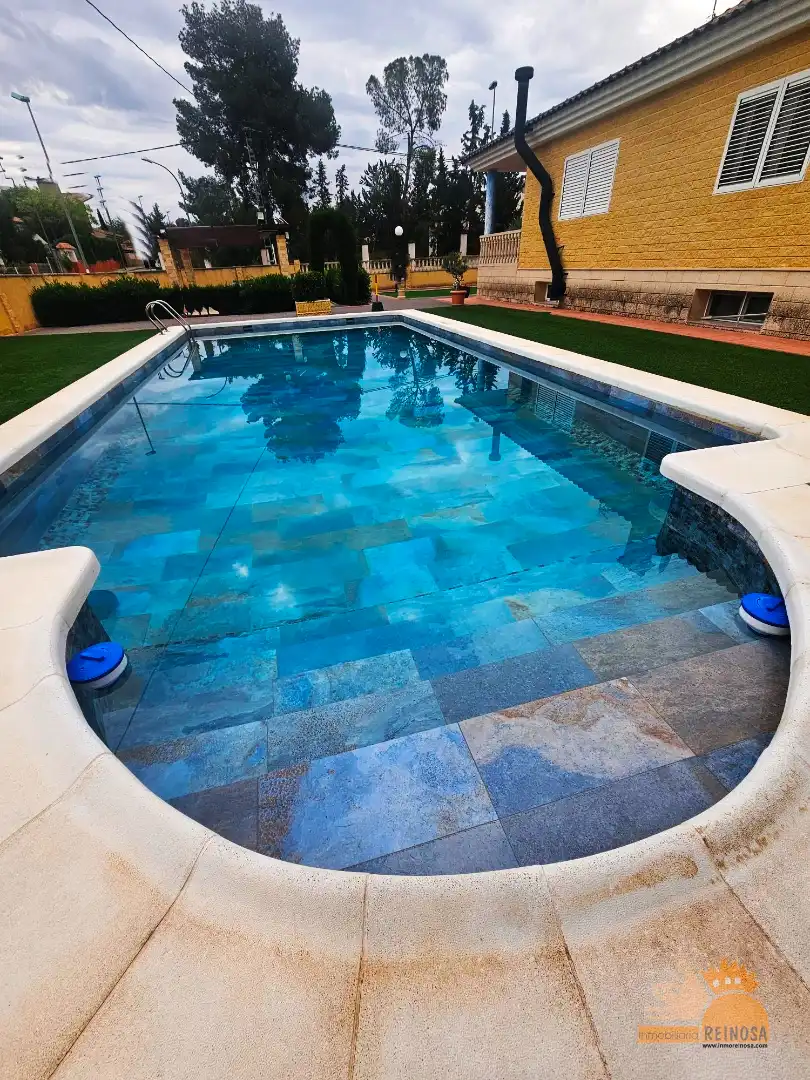 Piscina de Casa o xalet en venda en Molina de Segura amb Aire condicionat, Jardí privat i Terrassa