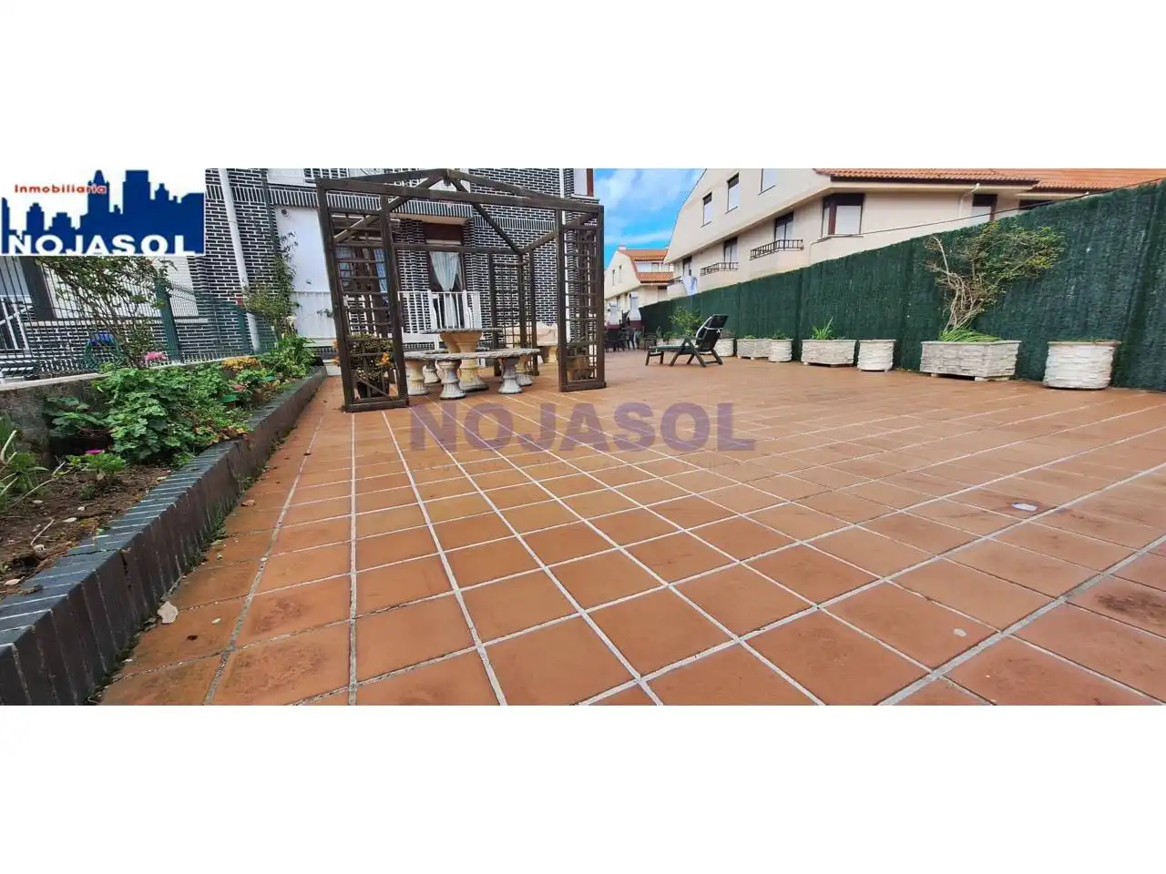 Terrassa de Apartament de lloguer en Noja amb Calefacció, Jardí privat i Terrassa