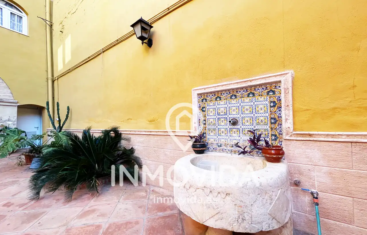 Garden of Houses for sale in Xàtiva  with Air Conditioner, Terrace and Furnished
