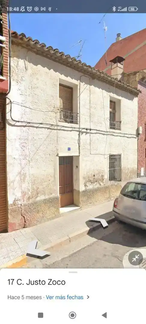 Vista exterior de Casa adosada en venda en Ejea de los Caballeros