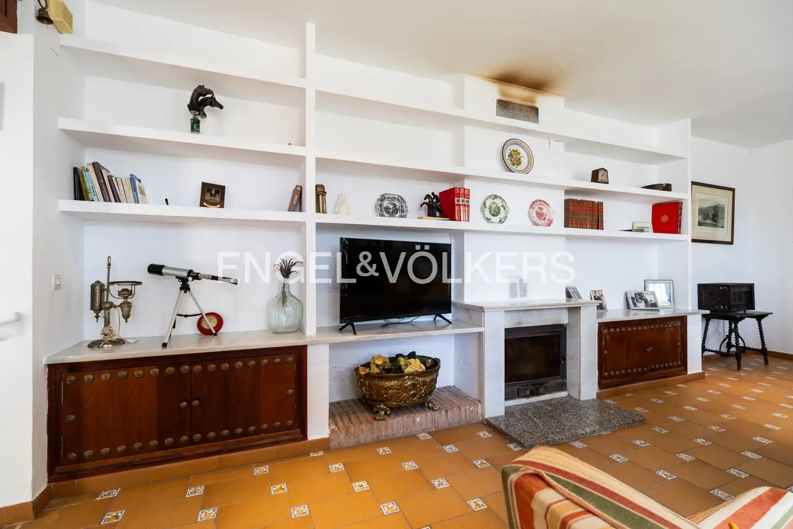 Living room of Houses for sale in Sanlúcar de Barrameda  with Air Conditioner, Heating and Private garden