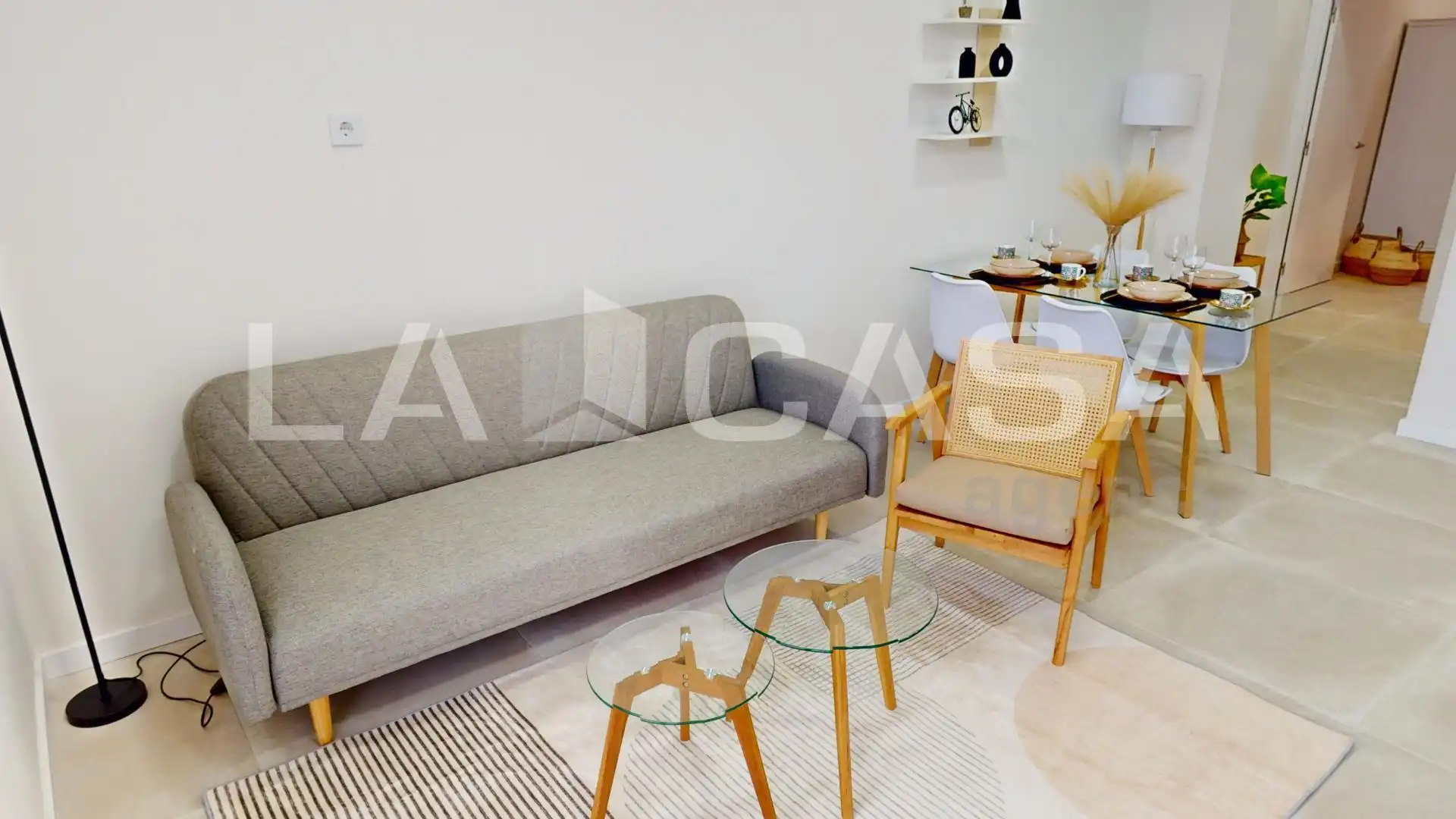 Wohnzimmer von Erdgeschoss zum Verkauf in Valencia mit Klimaanlage, Heizung und Möbliert