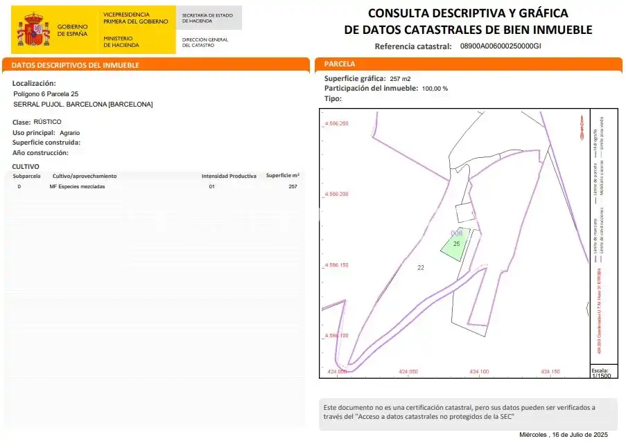 Residential land for sale in Sarrià - Sant Gervasi, imagen 31
