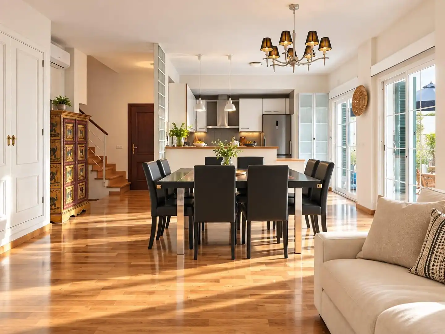 Menjador de Apartament de lloguer en Ponent