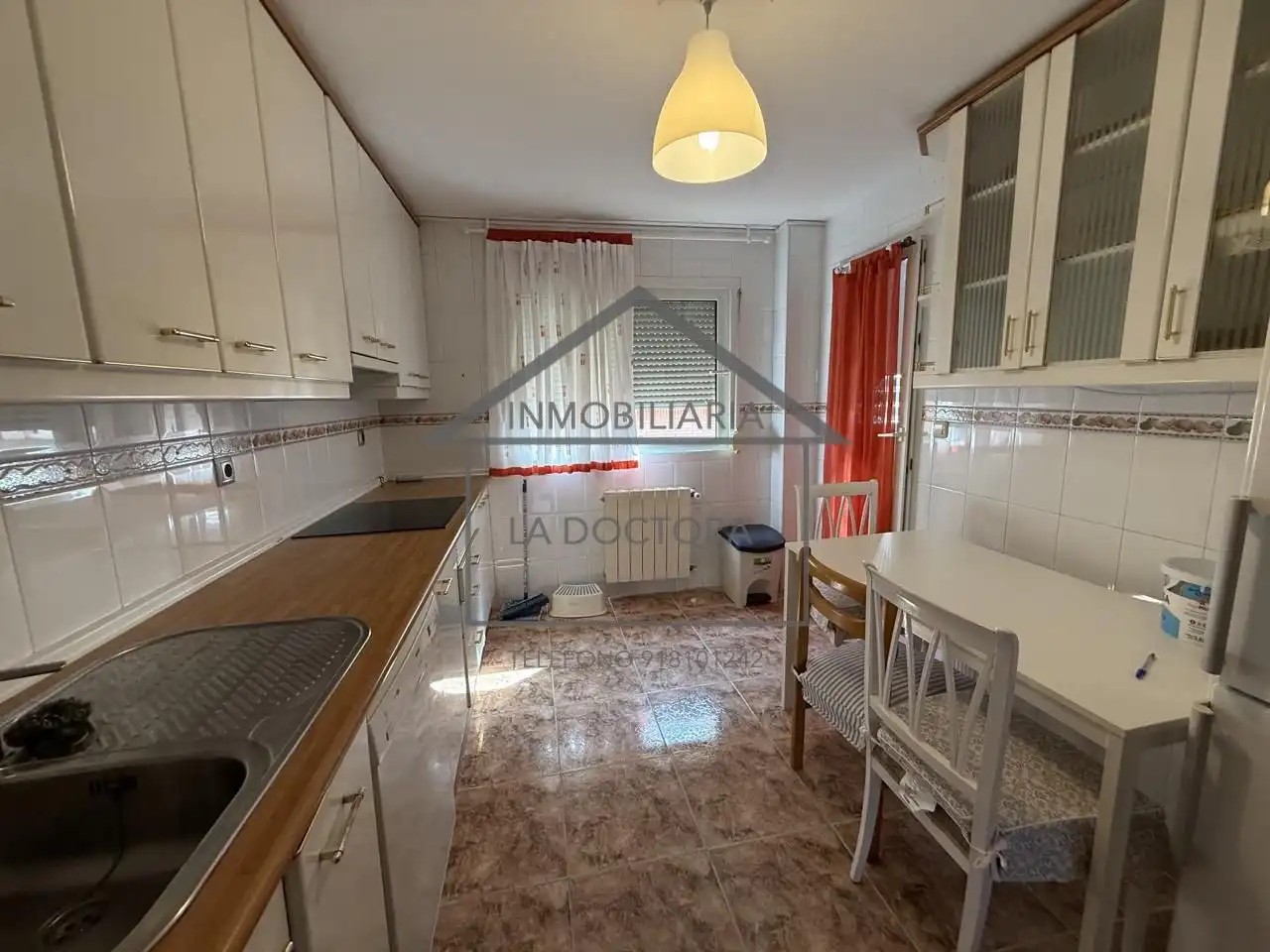 Küche von Wohnung zur Miete in Móstoles mit Heizung, Parkett und Terrasse