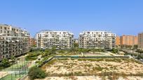 Exterior view of Flat for sale in Alicante / Alacant  with Heating, Private garden and Terrace
