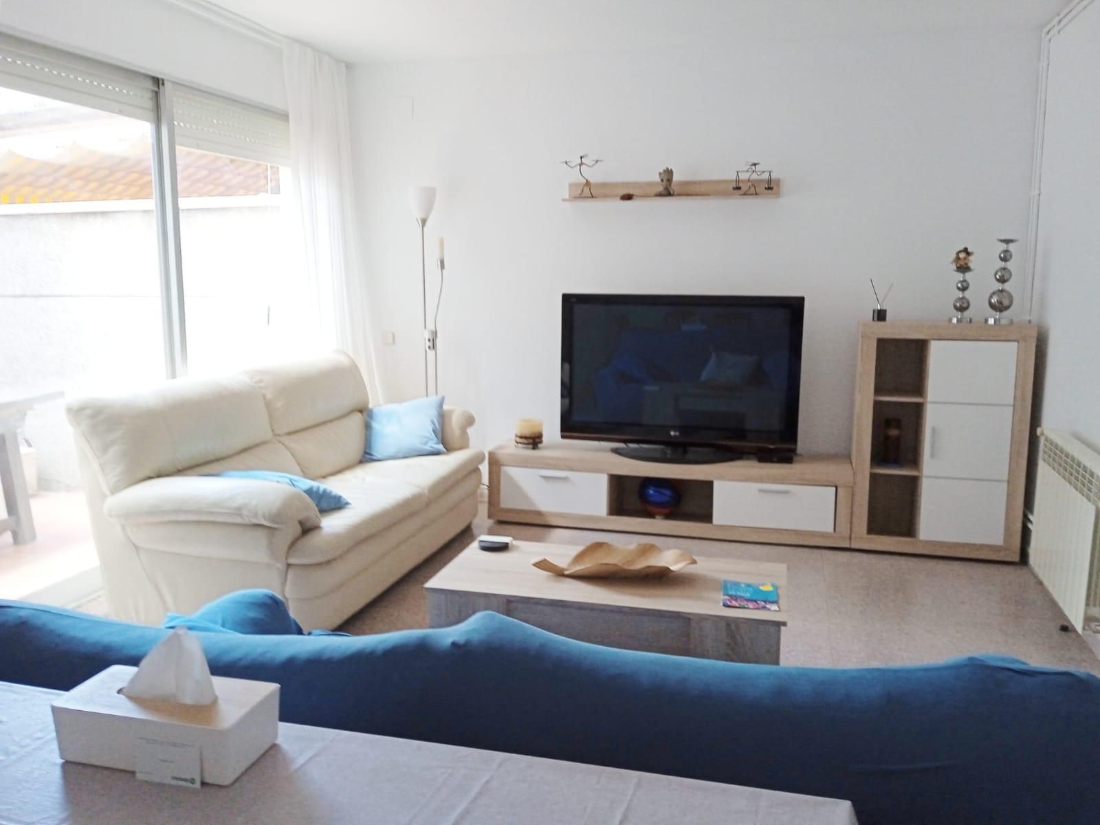 Living room of Single-family semi-detached for sale in El Papiol  with Heating, Private garden and Terrace