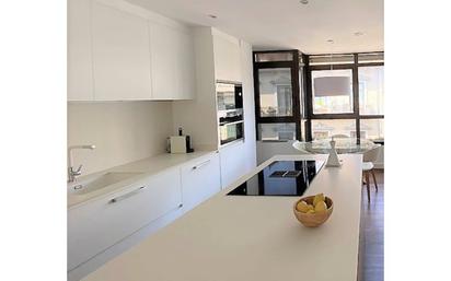 Kitchen of Flat for sale in Girona Capital  with Air Conditioner, Heating and Parquet flooring